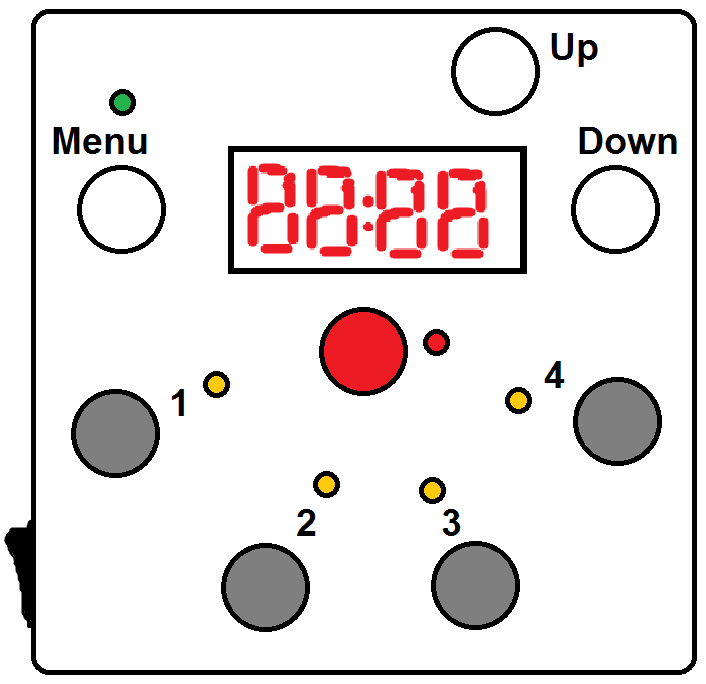 Each player one button timer
